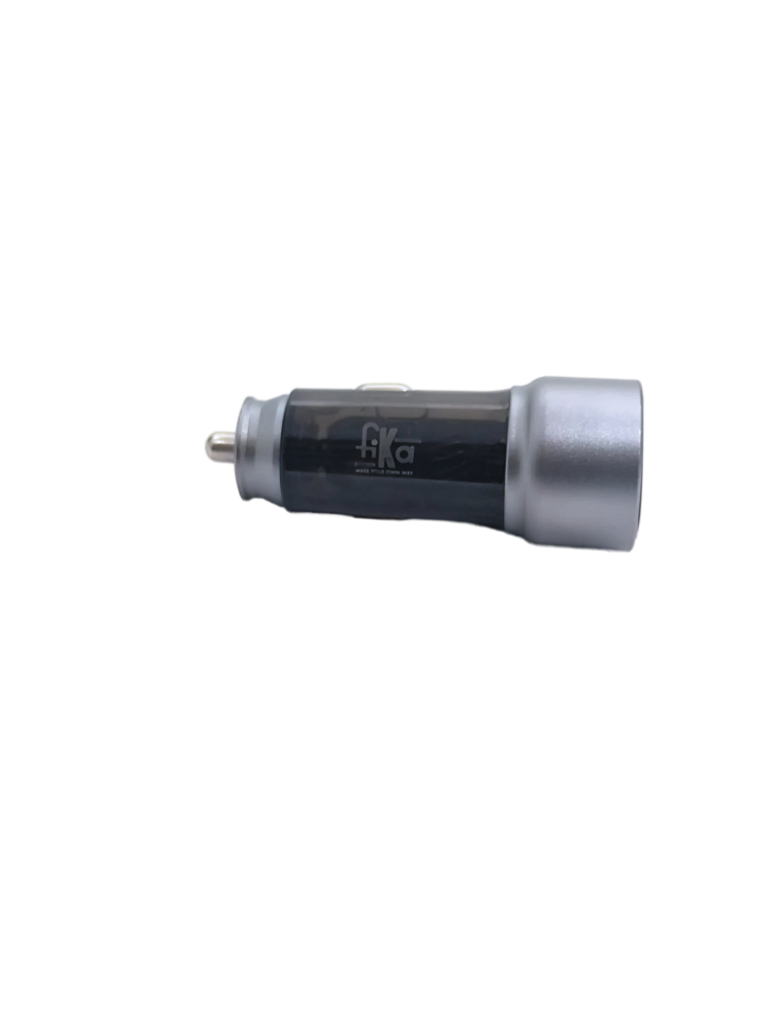 "100W POWER 3.0 car charger with dual (USB-C PD and QC3.0) ports, safety protections for fast charging on the road."