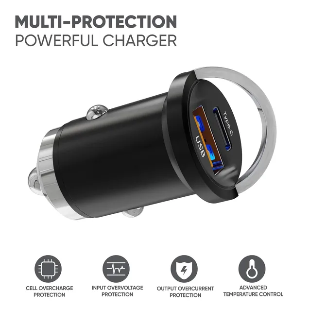 85W Smart Car Charger - Gallery Image 1