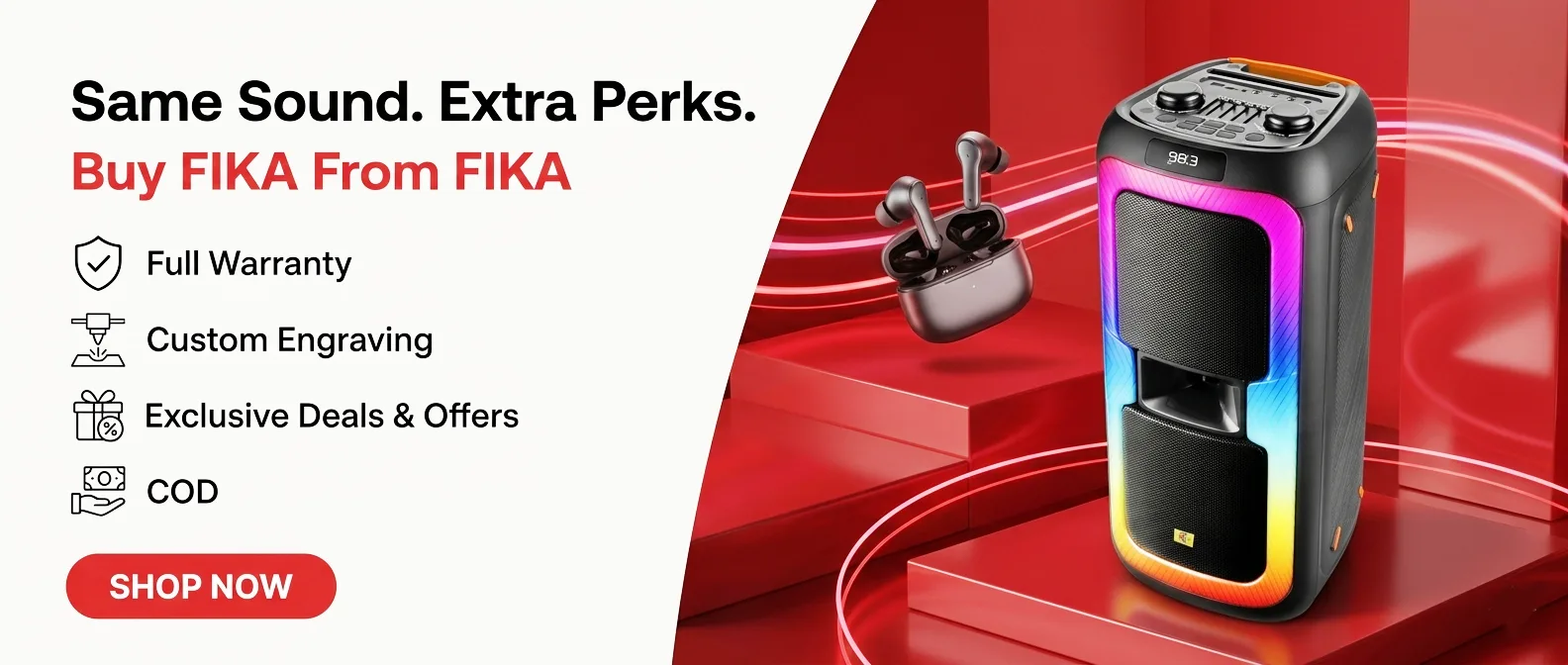 FIKA Premium Audio Offer Banner