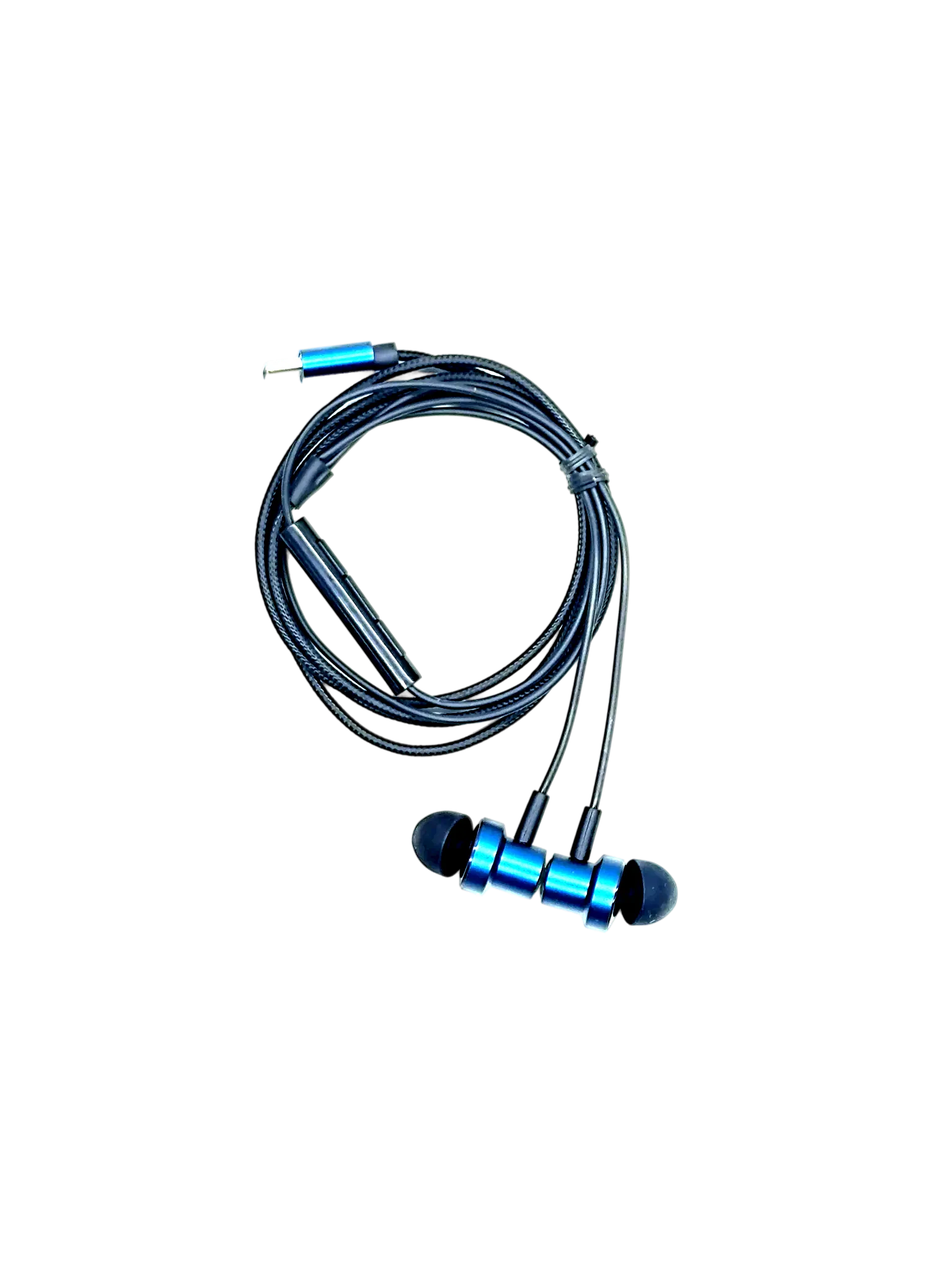 Metal earphones with Hi-Res Audio, Type-C connector & aluminum sound chamber. Features bridged OFC cable & lightweight design for premium sound. - Gallery Image 1